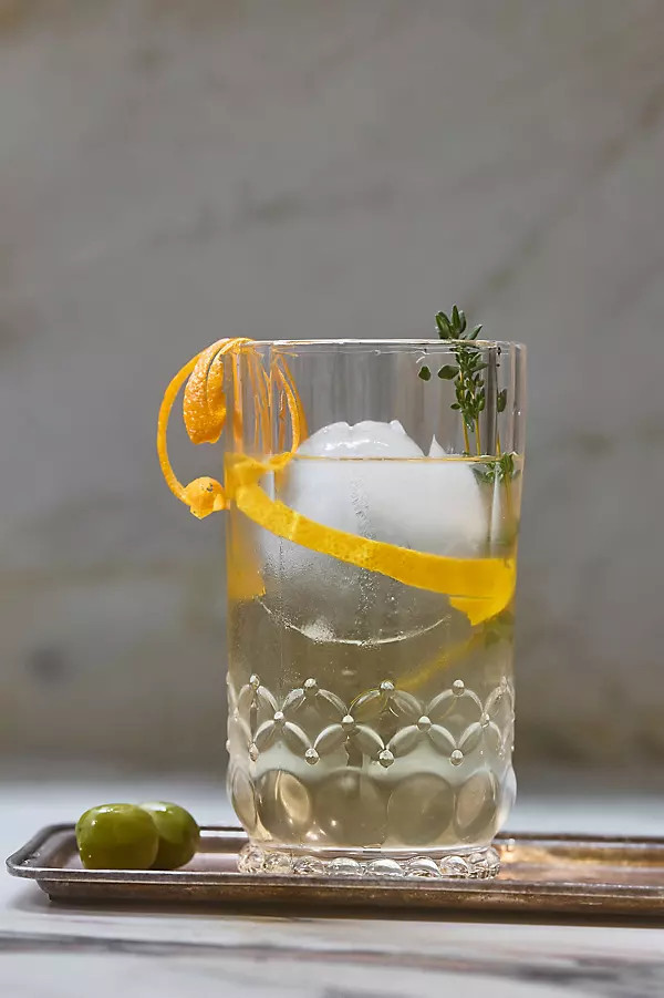 Savannah Glass Tumblers, Set of 4 | Anthropologie (US)