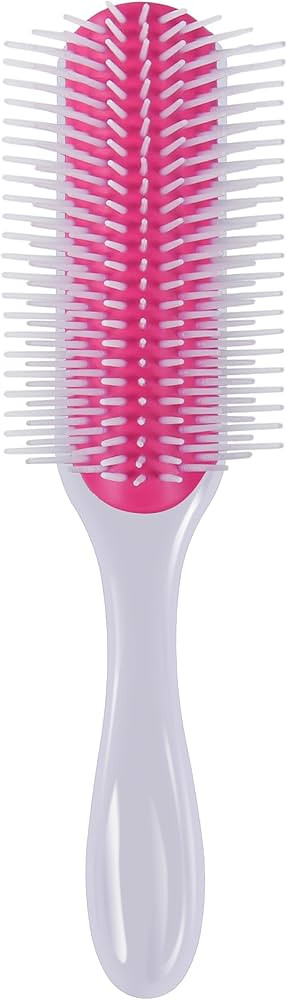 Hair Brush for Women Men Curly Wet or Dry Hair Classic Detangling Brushes 9 Row for Natural Thick... | Amazon (US)