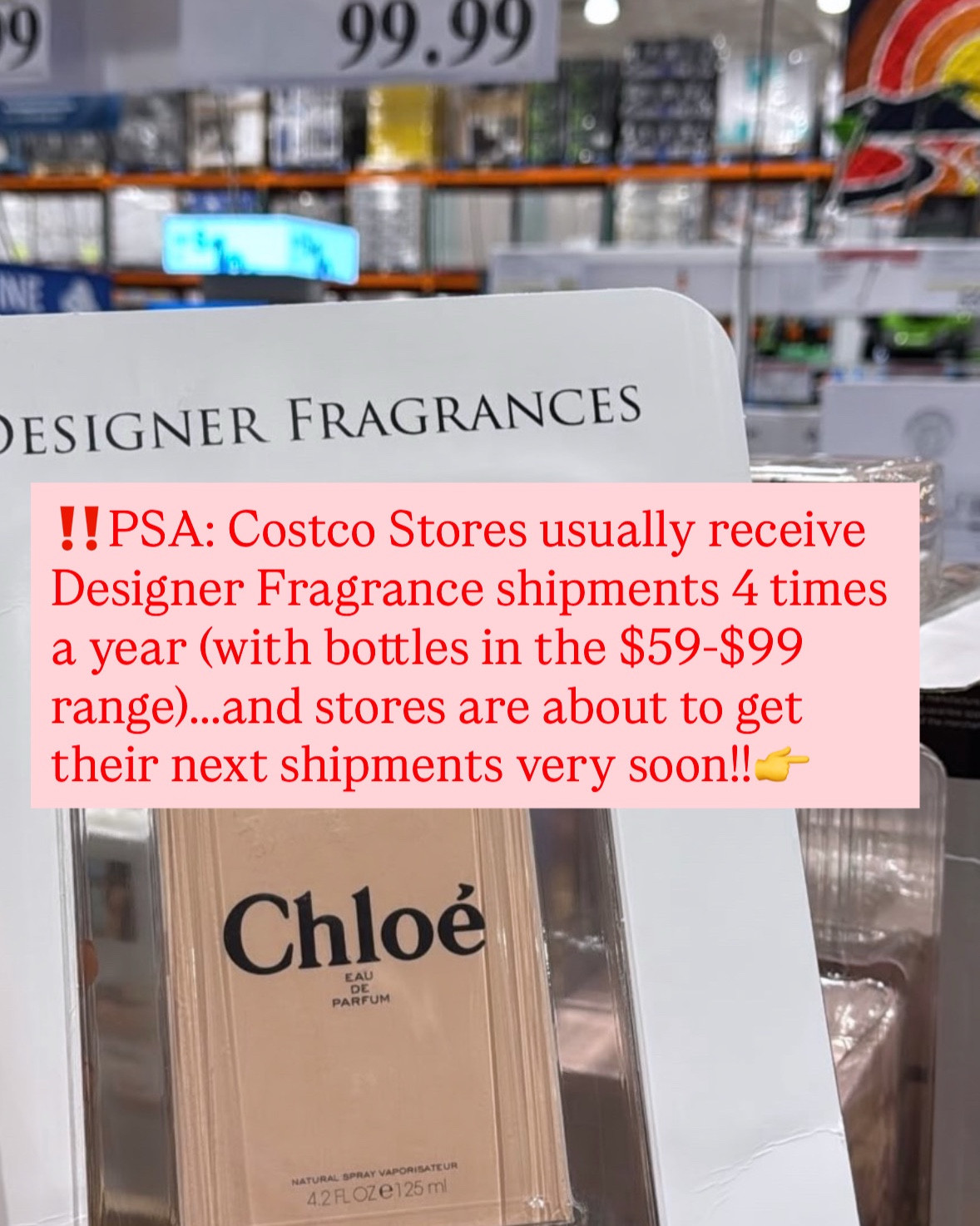 1) Very discounted Designer Fragrances you can buy online now linked in this post!

2) The link to check what your local Costco has in stock before you go is on my IG!

‼️Costco Stores receive shipments of Designer Fragrances usually 4 times a year! Most bottles are between $59 to $99 even when retail is $150–$300+, which is why they sell out fast!

The 4 times stores get shipments are:
1) October: biggest drop (holiday gifts)
2) January: Smaller batches for Valentine’s Day
3) March: shipments for the spring/Mother’s Day
4) June: the least availability, but sometimes for the Summer

The March drop should happen at stores as soon as this coming week!

✨Follow for Designer Finds for less!

#luxuryfashion 
#highendfashion 
#designerdeals 
#luxuryshopping 
#fashioninvesting 

#LTKSpringSale #LTKSeasonal #LTKSaleAlert