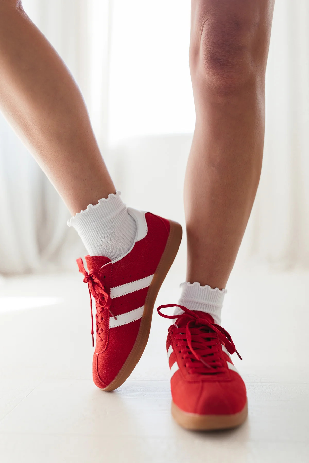 Preston Red Sneakers | The Post