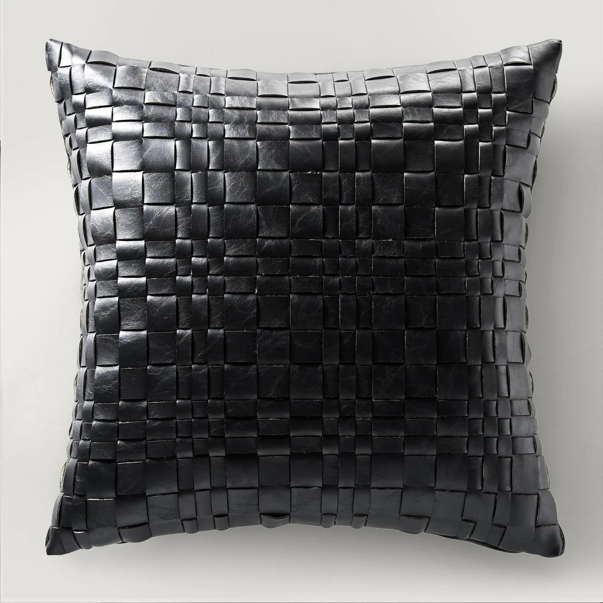 Woven Pillow 20" - Black | Z Gallerie
