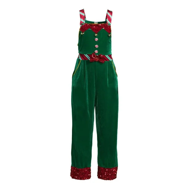 No Boundaries Junior's Christmas Jumpsuit - Walmart.com | Walmart (US)
