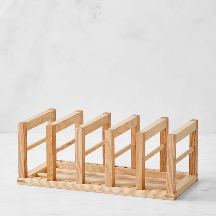 Hold Everything Pan Organizer Regular, Ashwood | Williams-Sonoma