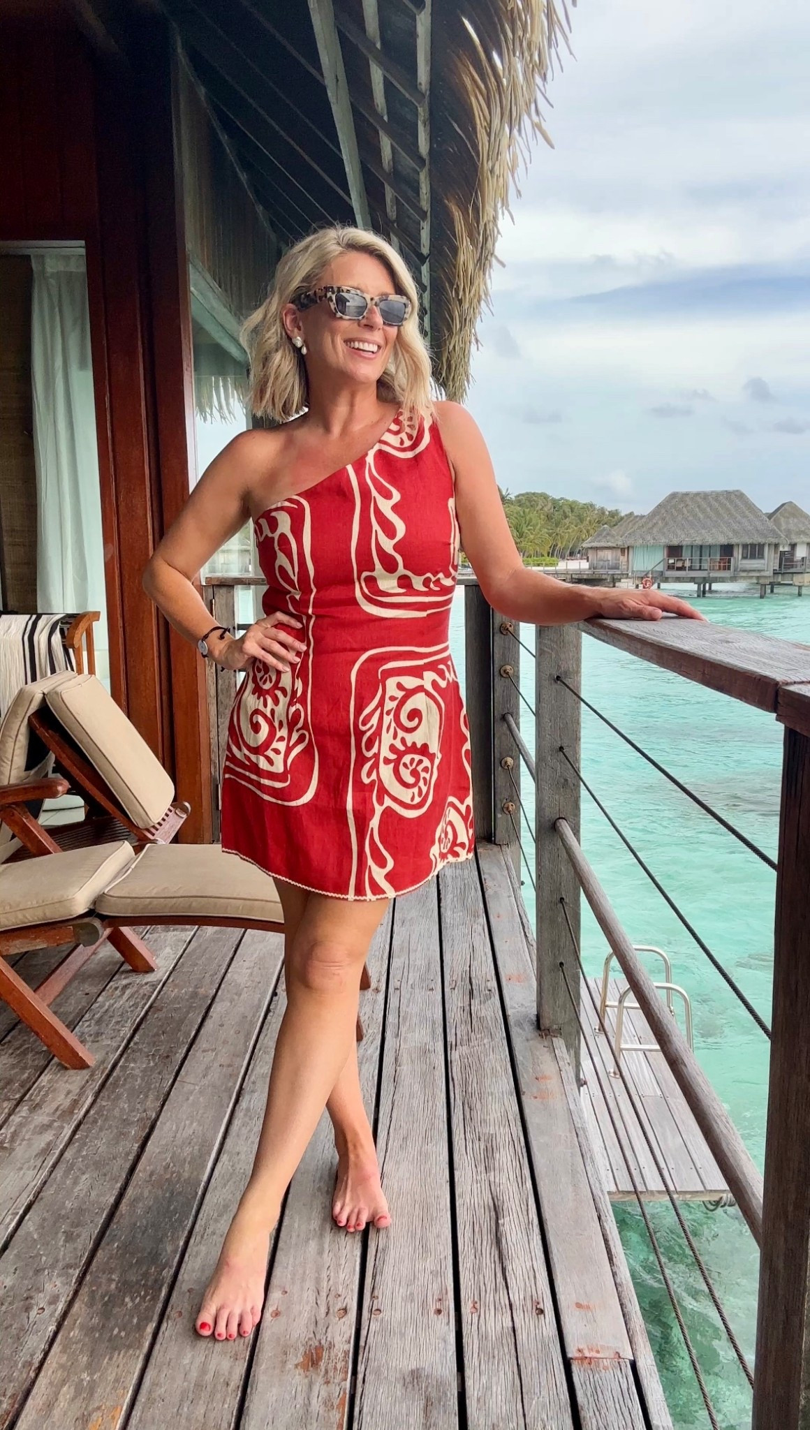 This red and cream mini dress is the perfect vacation style. A beautifully crafted linen and island vibes perfect for watching the sun set over the water  

#LTKaustralia #LTKtravel #LTKspring