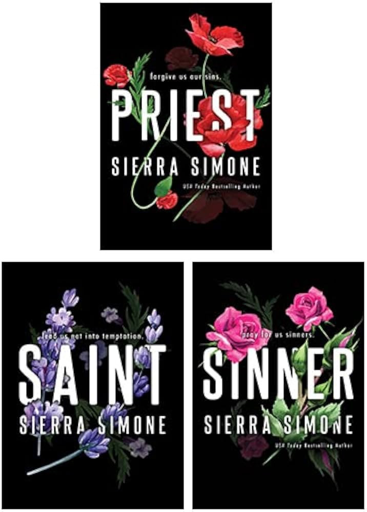 Priest Series 3 Books Collection Set By Sierra Simone(Priest, Sinner, Saint) | Amazon (US)