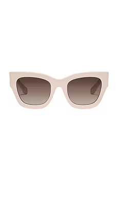 Quay By The Way Sunglasses in Champagne & Brown from Revolve.com | Revolve Clothing (Global)