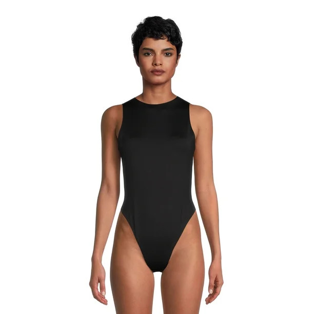 Madden NYC Women's High Neck Bodysuit | Walmart (US)