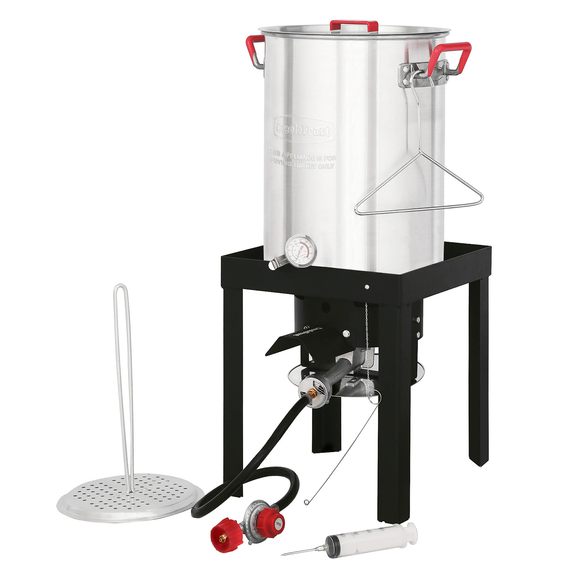 Creole Feast 30 Quarts 20-lb. cylinder Manual Ignition Gas Turkey Fryer | TFS3000L | Lowe's