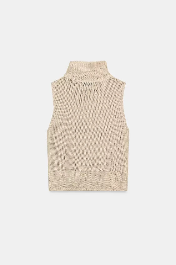 THICK KNIT TOP | Zara UK