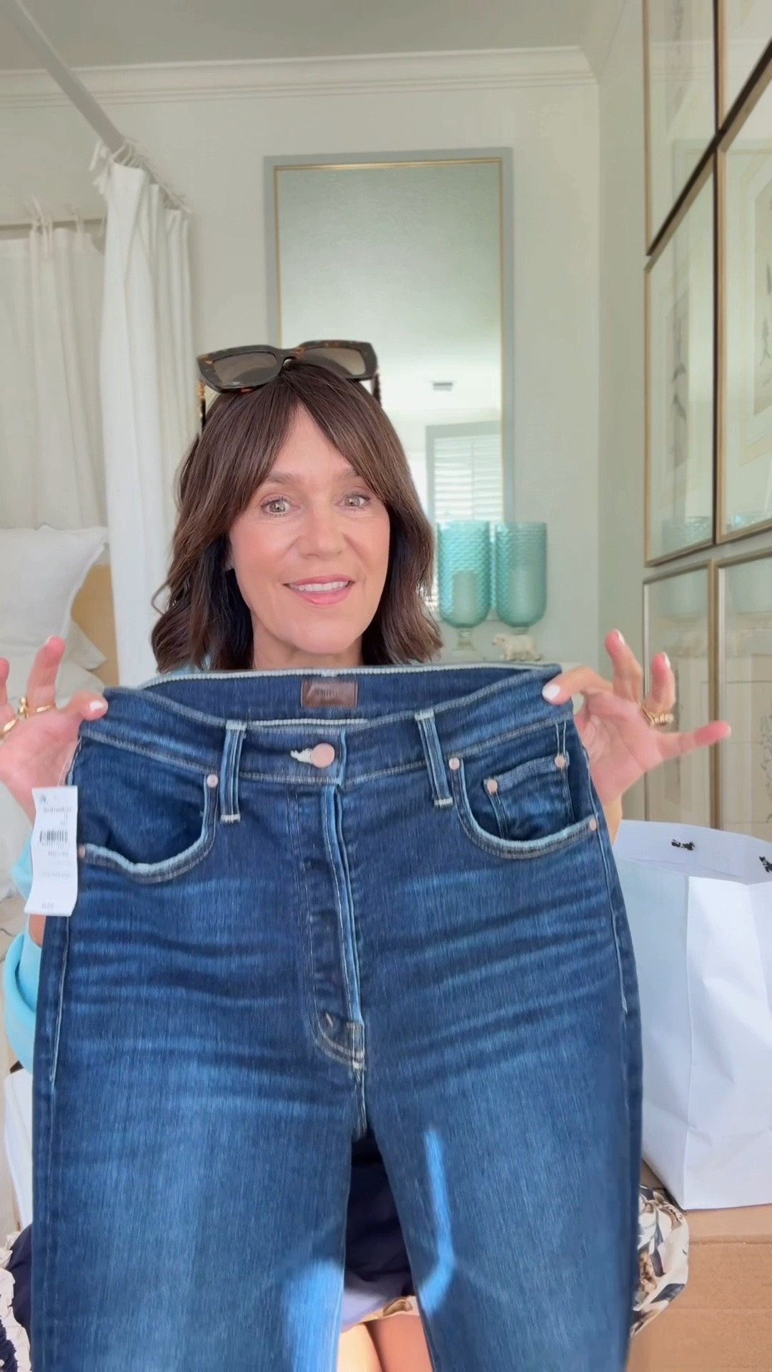 I’m always on the hunt for the next best jeans, and these are one of my top contenders for fall! These have a slimmer straight leg, which is trending right now. Wear them with flats, slingbacks, boots … so many options! Fit runs true to size. I bought my usual size - 27.

#LTKSeasonal #LTKOver40 #LTKmomlife