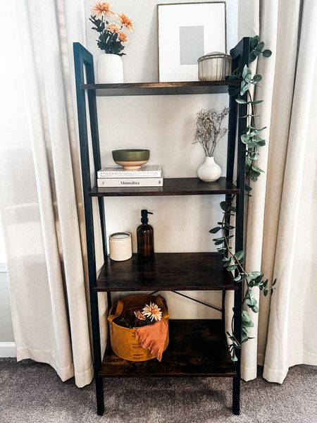How I styled the small shelf in my bedroom 🪴 can you believe this shelf was only $62? I couldn’t believe I found such a good quality shelf for under $100! #homedecor #minimalist 

#LTKhome #LTKSeasonal #LTKunder100