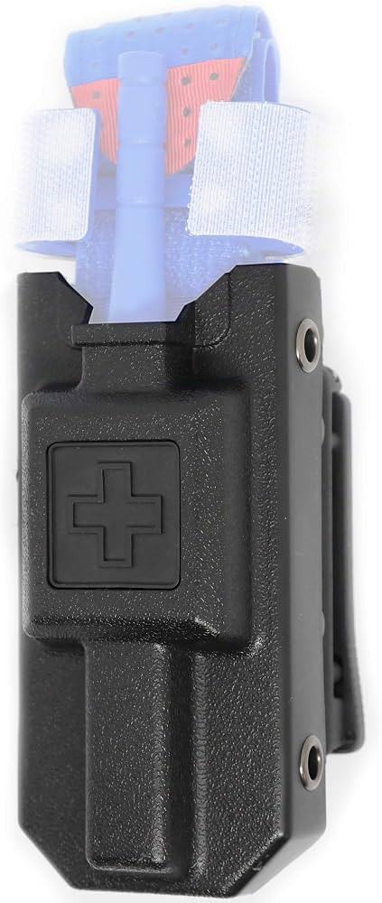 Tourniquet Holder Pouch by Aid & Aim Tactical for Gen7 Tourniquet or Older Gen Tourniquets- Holster Case with Belt Clip Fits Molle Equipment,Police Gear, Duty and Utility Belt up to 2.25" Wide | Amazon (US)