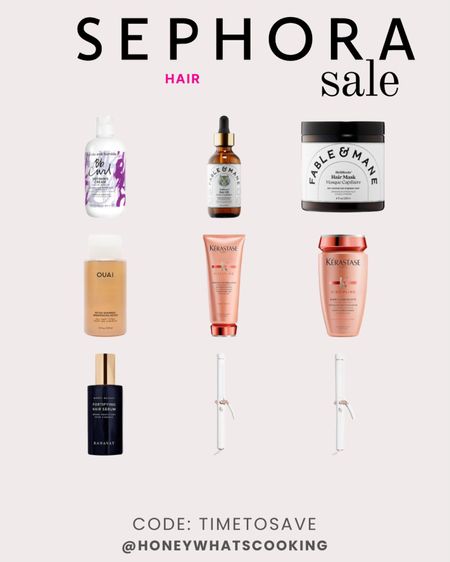 Use code: TIMETOSAVE

Sephora hair care sharing some of my favorite products here. Must have is the fable & main hair oil  

#sephorasale #haircare