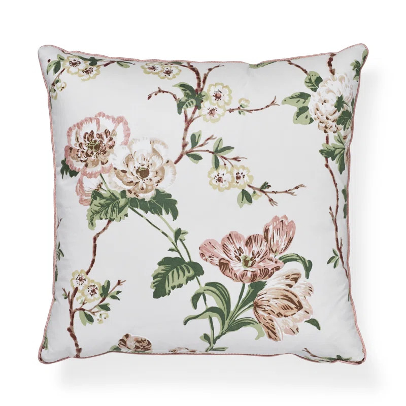 Betty Chintz Cotton Throw Pillow | Wayfair North America
