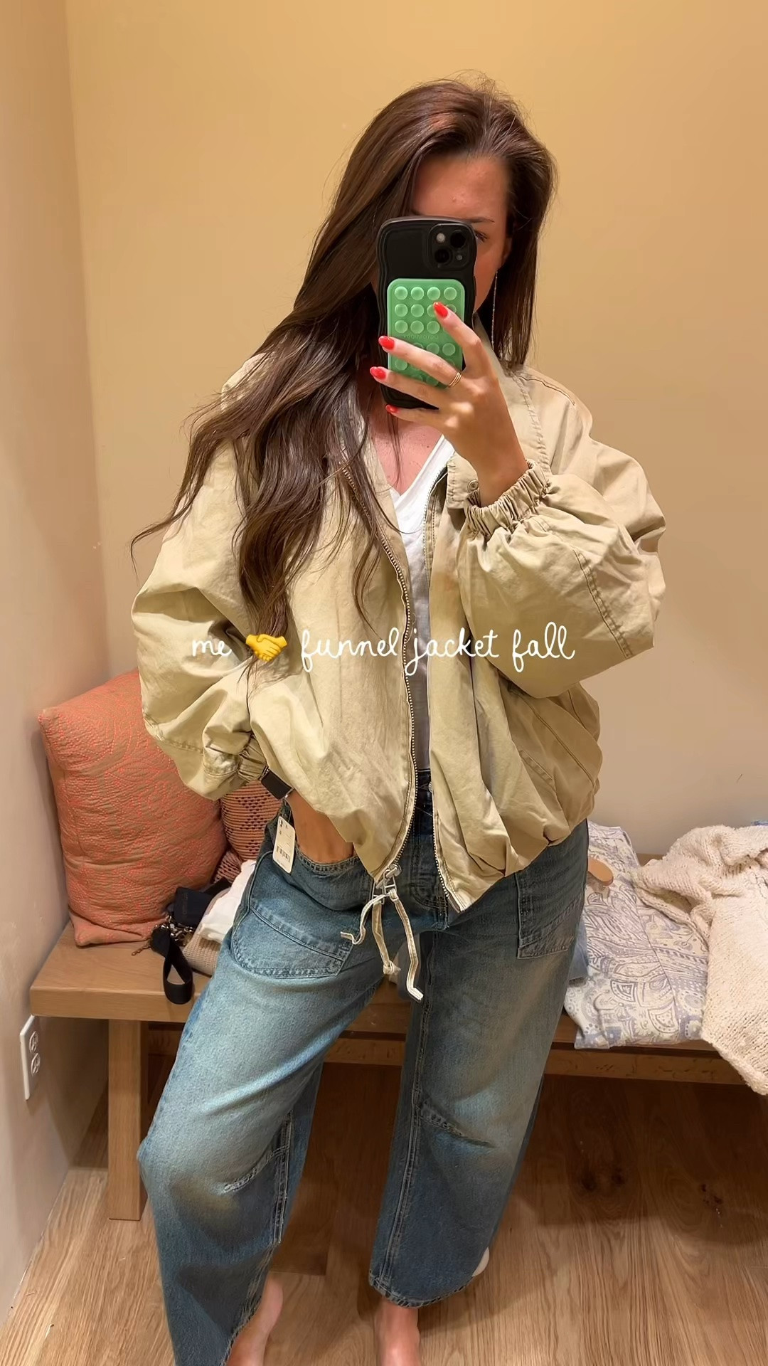 // funnel neck jacket // cute funnel neck jacket for fall // fall jacket // cute jackets //

#LTKgrwm #LTKootd #LTKNYFW