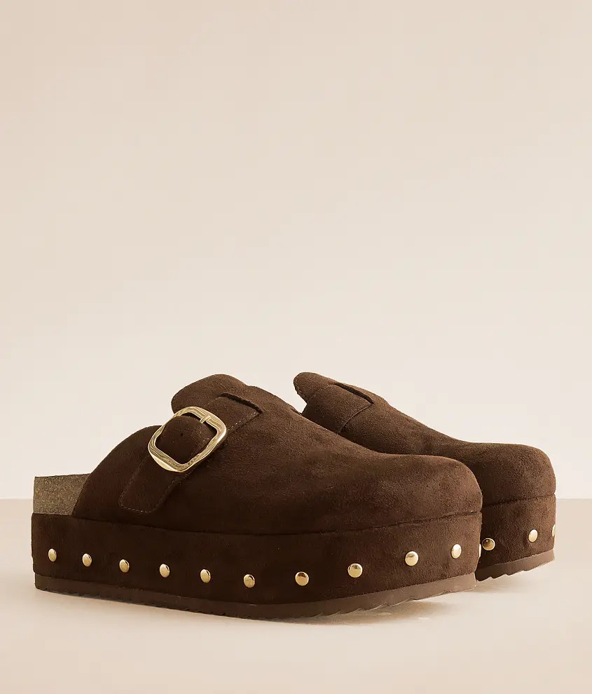 Raizel Studded Platform Clog | Buckle