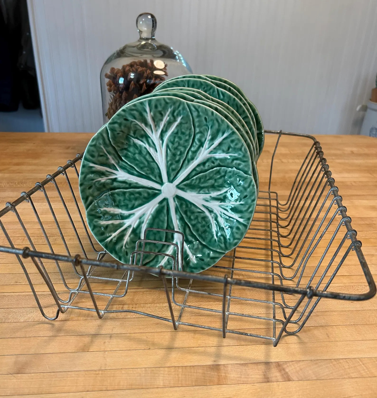Vintage Wire Dish Drainer Drying Rack , Farmhouse Primitive Kitchen Decor, Plate Display Rack, Gi... | Etsy (Global)