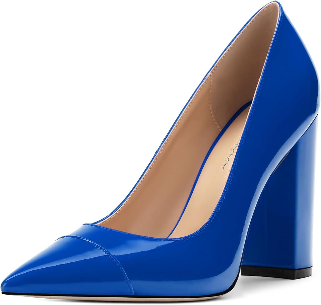 Women's Pumps, Pointed Toe High Heel Fashion Shoes for Women, Women Shoes for Workplace, Street a... | Amazon (US)