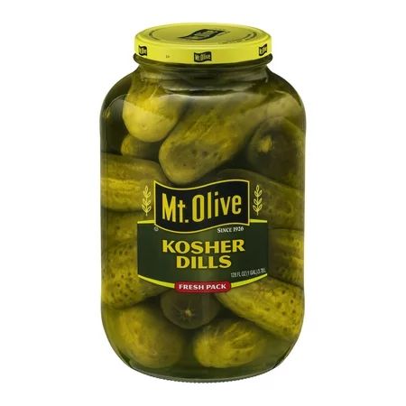 Mt. Olive Kosher Dill Pickles, 128 oz | Walmart (US)