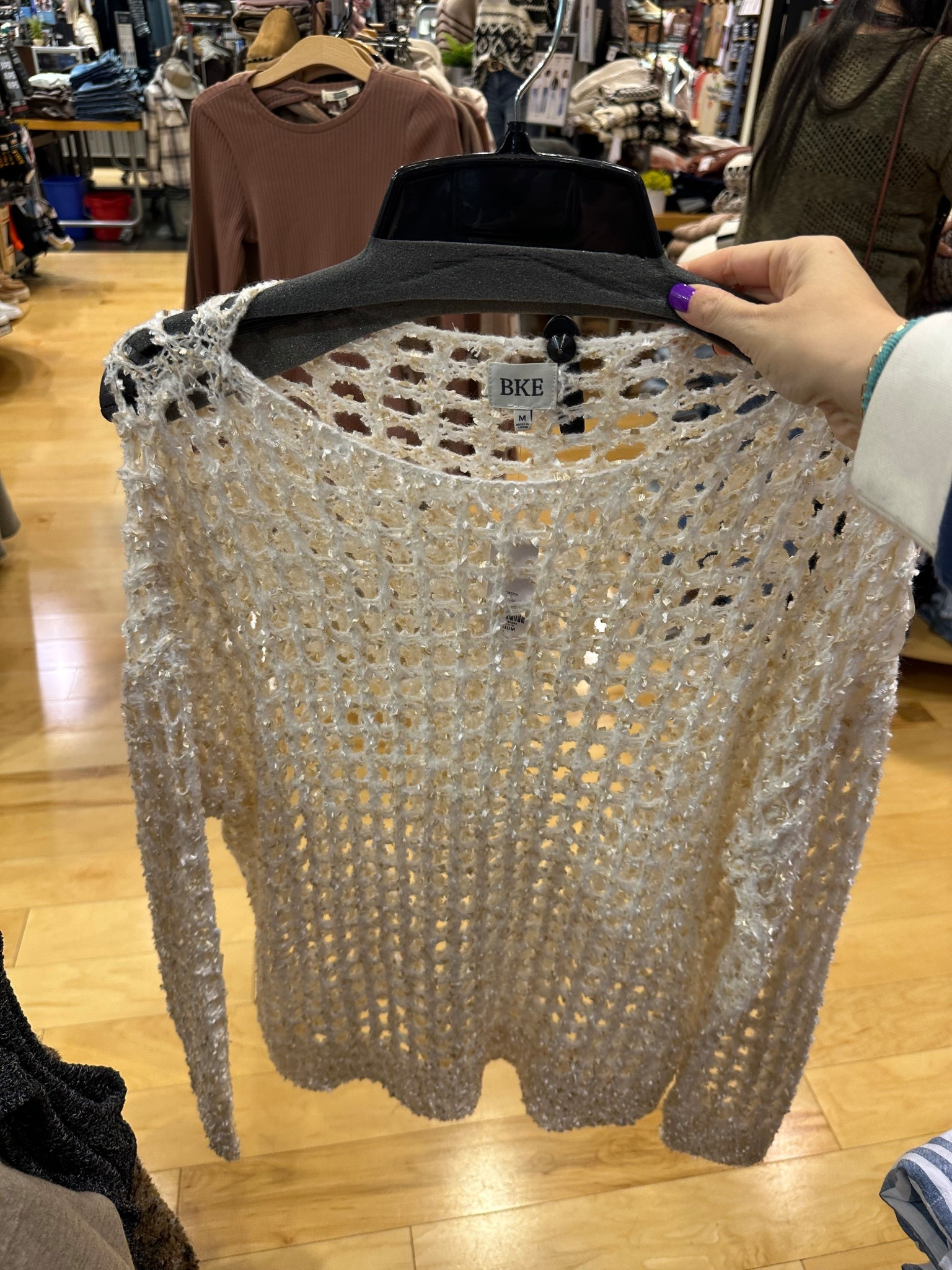 Love this off the shoulder cream crotchet sweater! This is so cute! Range from sizes XS-XL! Priced at $49

#LTKFindsUnder50 #LTKMidsize