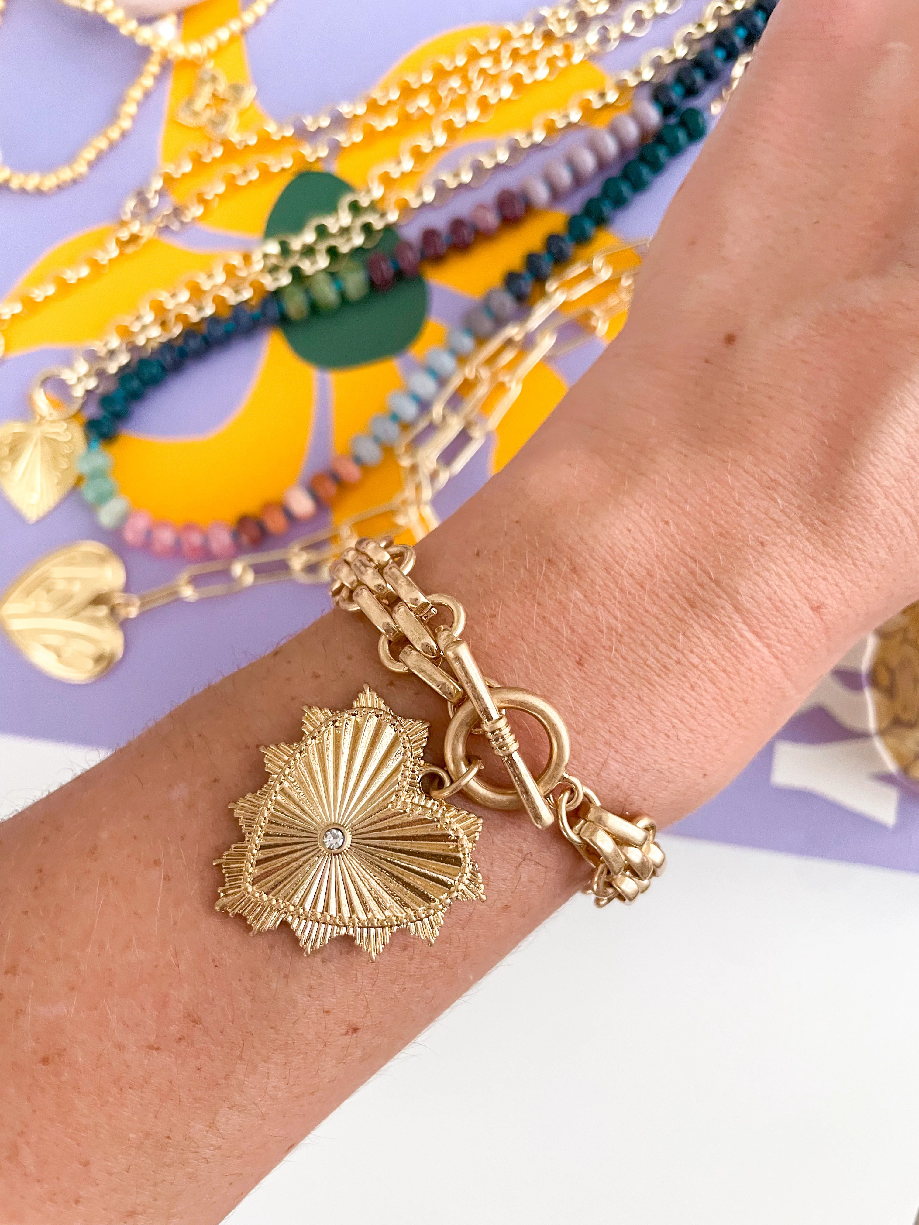 Sullivan Toggle Bracelet | Cola Stacks