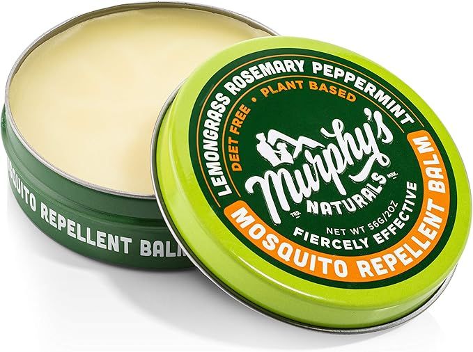 Murphy's Naturals Mosquito Repellent Balm | Plant Based, All Natural Ingredients | DEET Free | Tr... | Amazon (US)