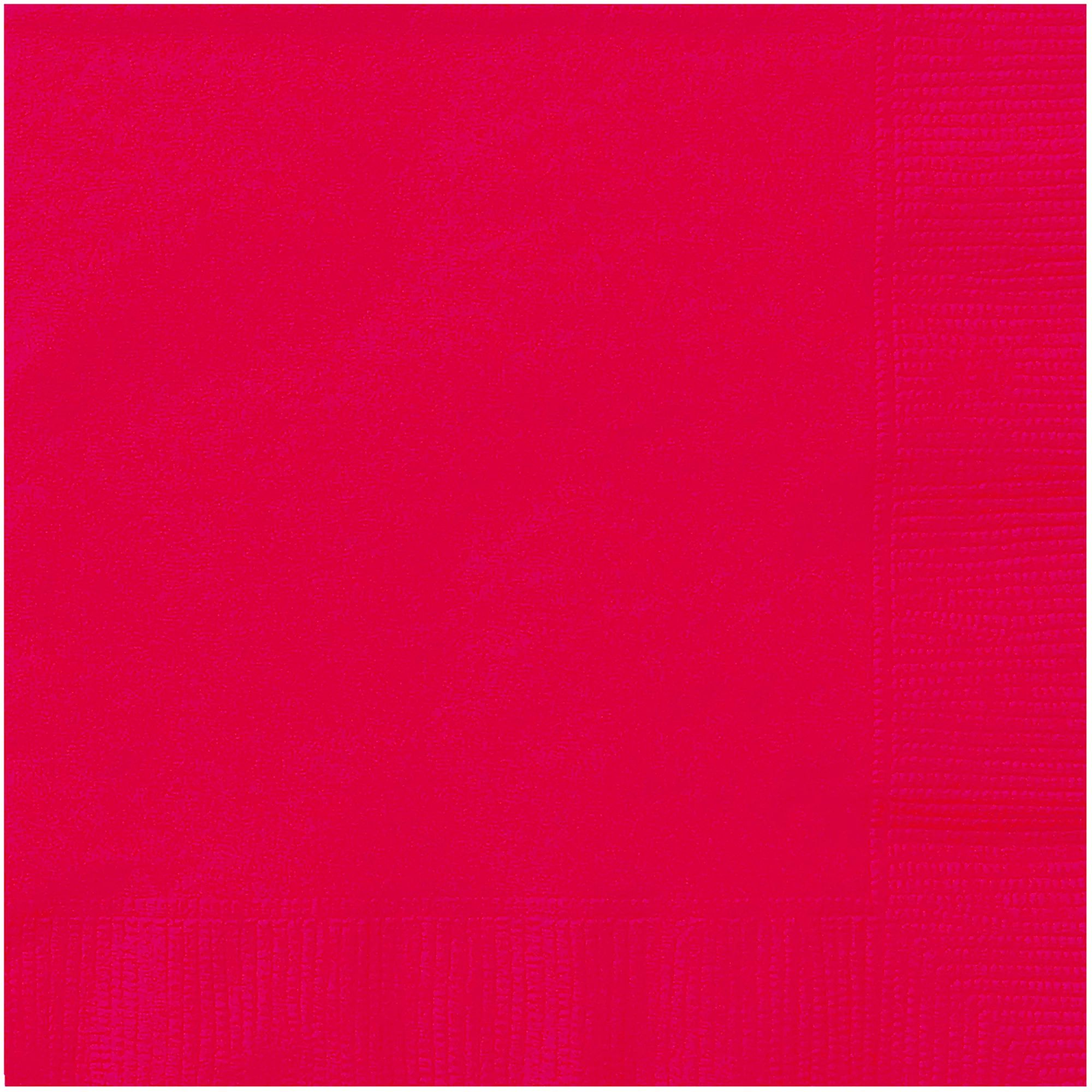 Red Paper Luncheon Napkins, 6.5in, 75ct - Walmart.com | Walmart (US)