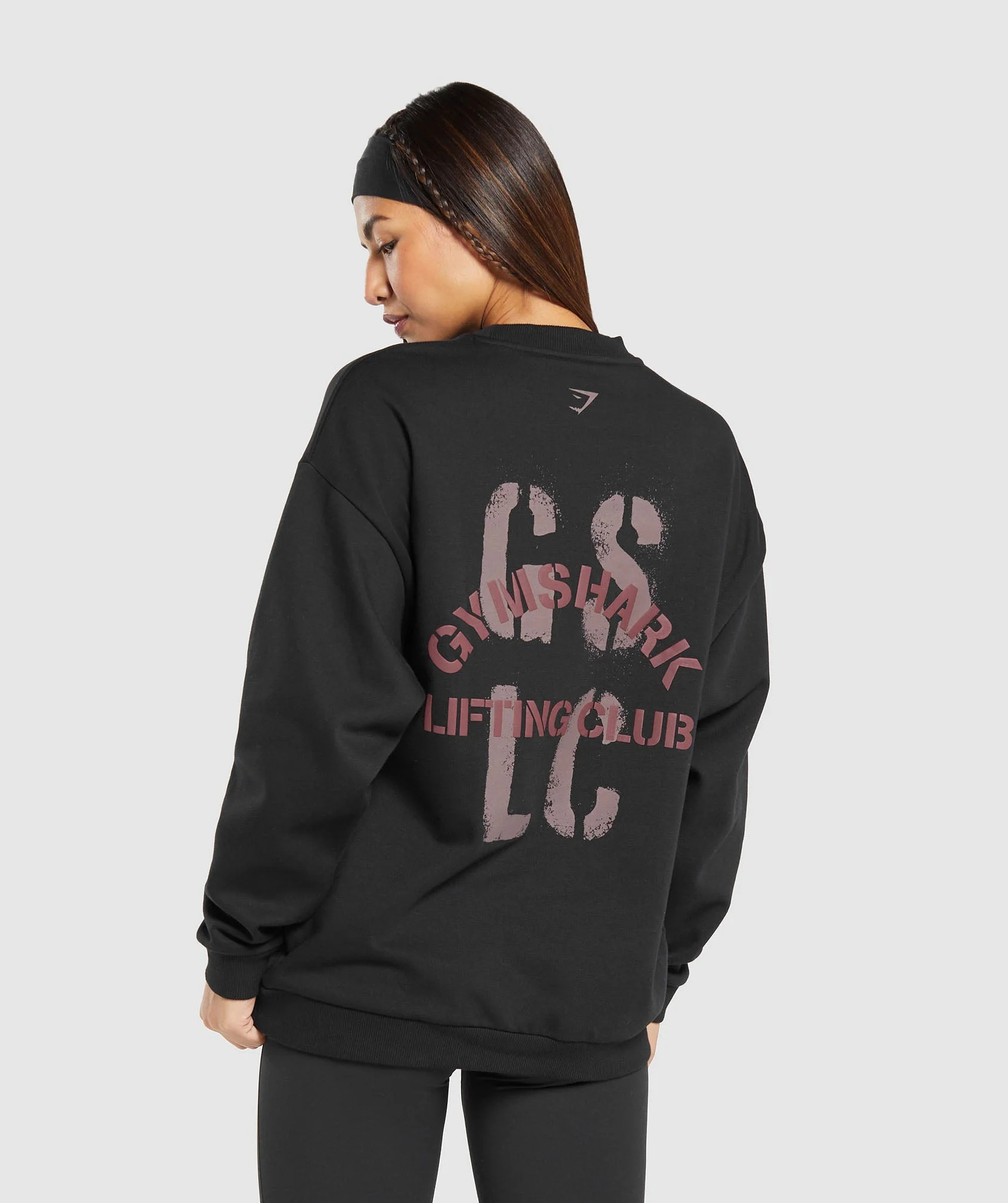 Gymshark Built Oversized Sweatshirt - Black | Gymshark US