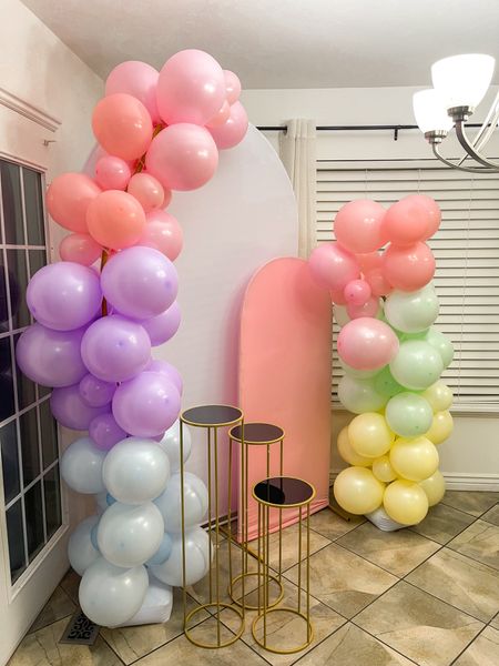 Instead of renting a decor, I decided to purchase myself and saved $100 buying all of this on Amazon. I only spent $180 with everything, and if I wanted to rent I would have had to pay $300 for everything. Wow! 
The balloons I got at Hobby Lobby for $7.99 (worth it!) 
We had a super simple party for family only, but I wanted a fun decor for the cake and sweets we had, and since we have tons of birthday anyway might as well just have the decor lol  


#LTKparties #LTKkids #LTKsalealert