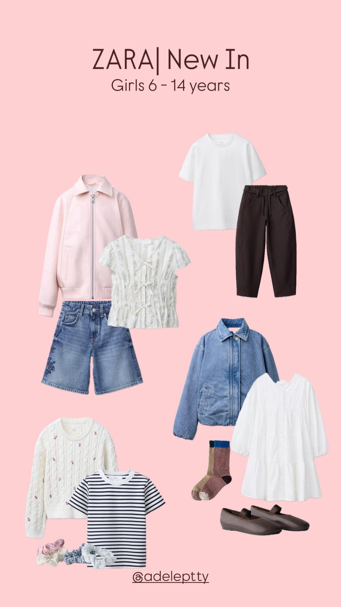 ZARA | New In 🎀✨

So many cute @Zara finds for girls ages 6-14 going into the new season. Think lightweight layers, relaxed denim, breezy dresses and soft pastels. 

Tap to shop our favourites 💕




#LTKuk #LTKspring #LTKkids