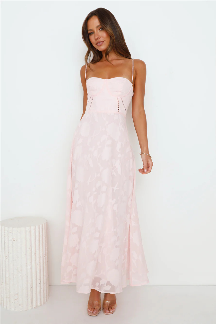 Softest Sand Maxi Dress Pink | Hello Molly (US)