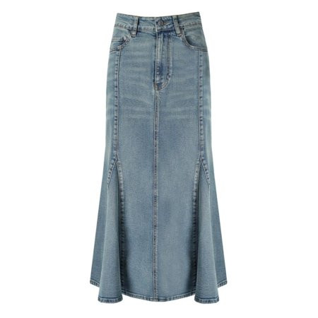 Light Blue Denim Skirt | Walmart (US)
