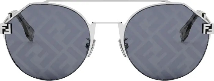 Fendi 'Fendi Sky 55mm Round Sunglasses | Nordstrom | Nordstrom