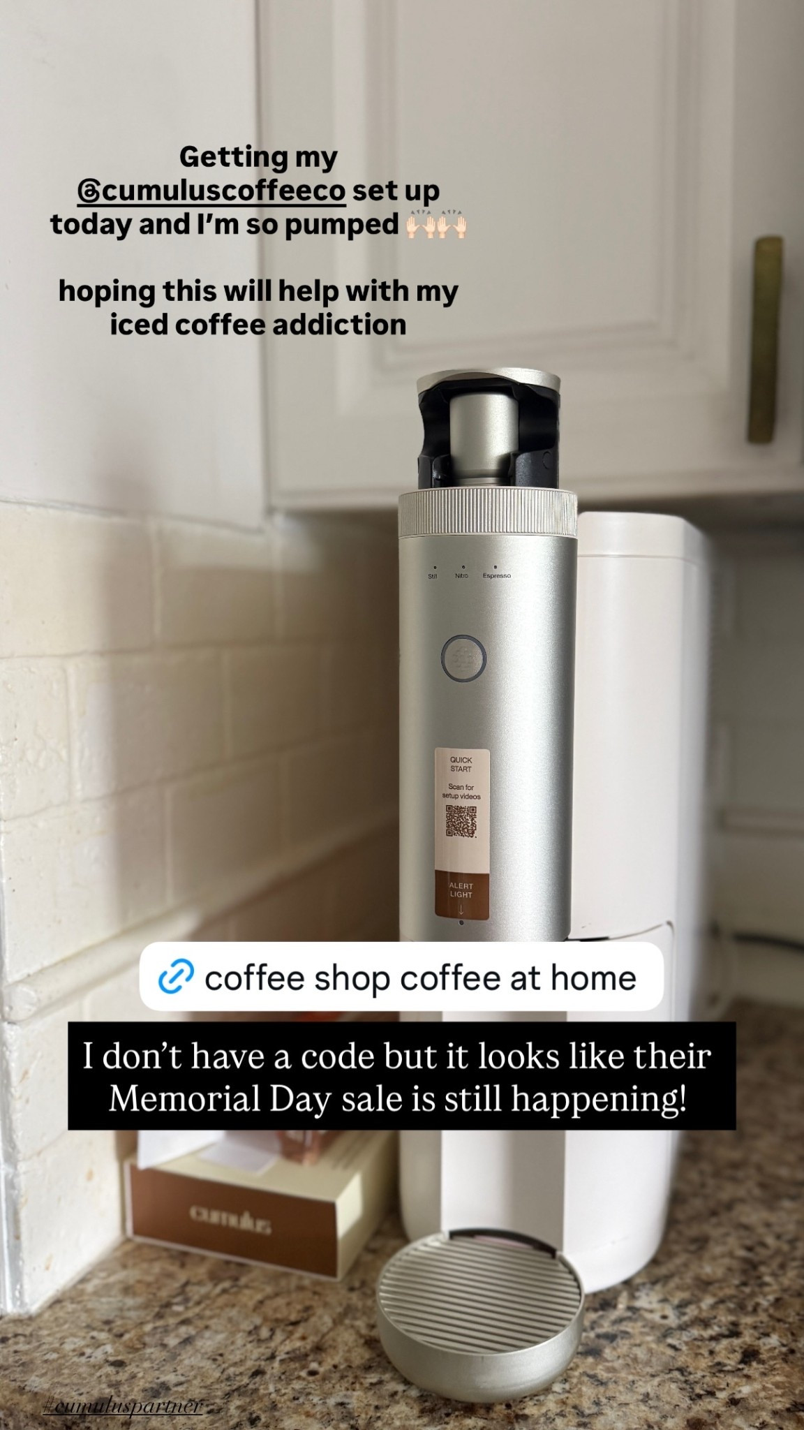 I can have an iced espresso in my hand in under a minute AND it looks pretty on my counter 🙌🏻

iced coffee maker, iced espresso machine, espresso machine, coffee machine, home coffee bar, coffee bar essentials, iced latte maker, coffee station, boutique coffee at home, coffee shop at home, kitchen must haves, luxury kitchen finds, countertop coffee machine, iced coffee lover, espresso maker, morning routine essentials, latte machine, cute kitchen appliances, kitchen aesthetic, coffee lover gift, home cafe setup, everyday luxury, kitchen upgrades, coffee addict essentials, chic kitchen decor, luxury home finds, small kitchen upgrades, cold coffee maker, single serve coffee maker, trendy kitchen finds, kitchen favorites, mom life essentials, hostess gift ideas, apartment essentials, kitchen organization, aesthetic home finds, iced vanilla latte, kitchen gadgets worth it, coffee station decor, practical luxury

#LTKHome #LTKSaleAlert #LTKmomlife