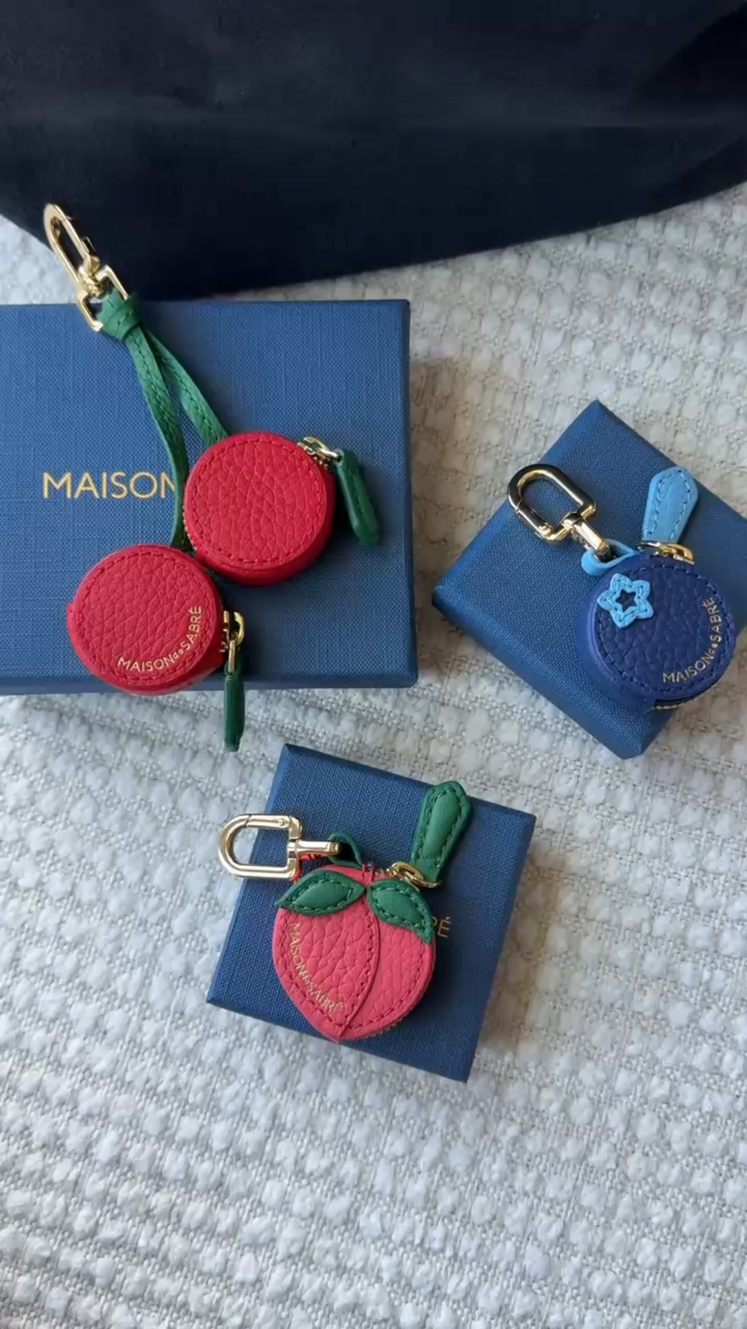 Purse charms are all the rage and these fruit bag charms are absolutely precious! There are lots of other fruits available and they are currently 25% off, making them the perfect gift or stocking stuffer for her. An AirTag fits in the zippered enclosure perfectly and There’s also a great AirTag deal happening today. gift idea for her teen gift ladies gift girl gift tech gift travel giftt

#LTKTravel #LTKSaleAlert #LTKGiftGuide