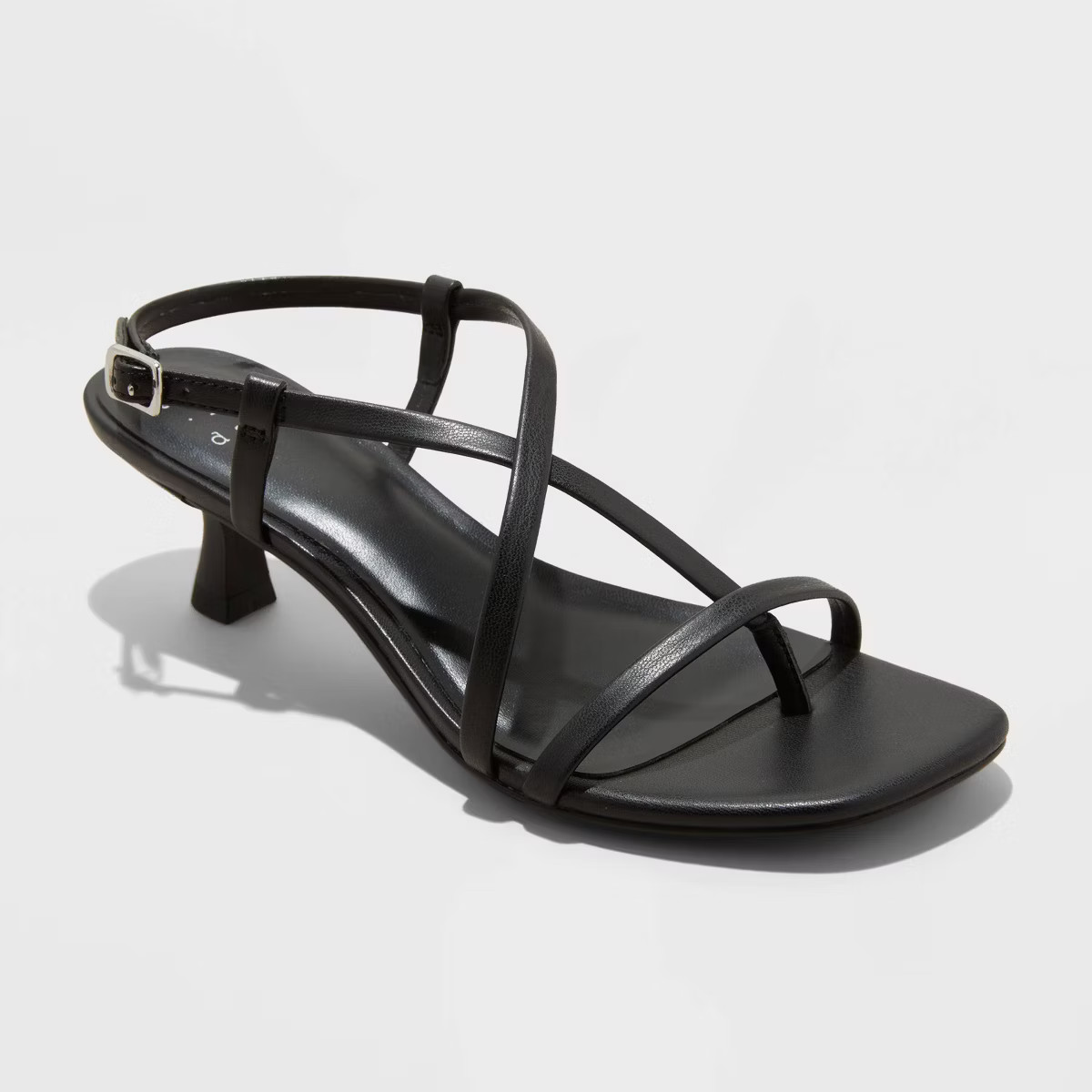Women's Reggie Toe Thong Strappy Heels - A New Day™ | Target