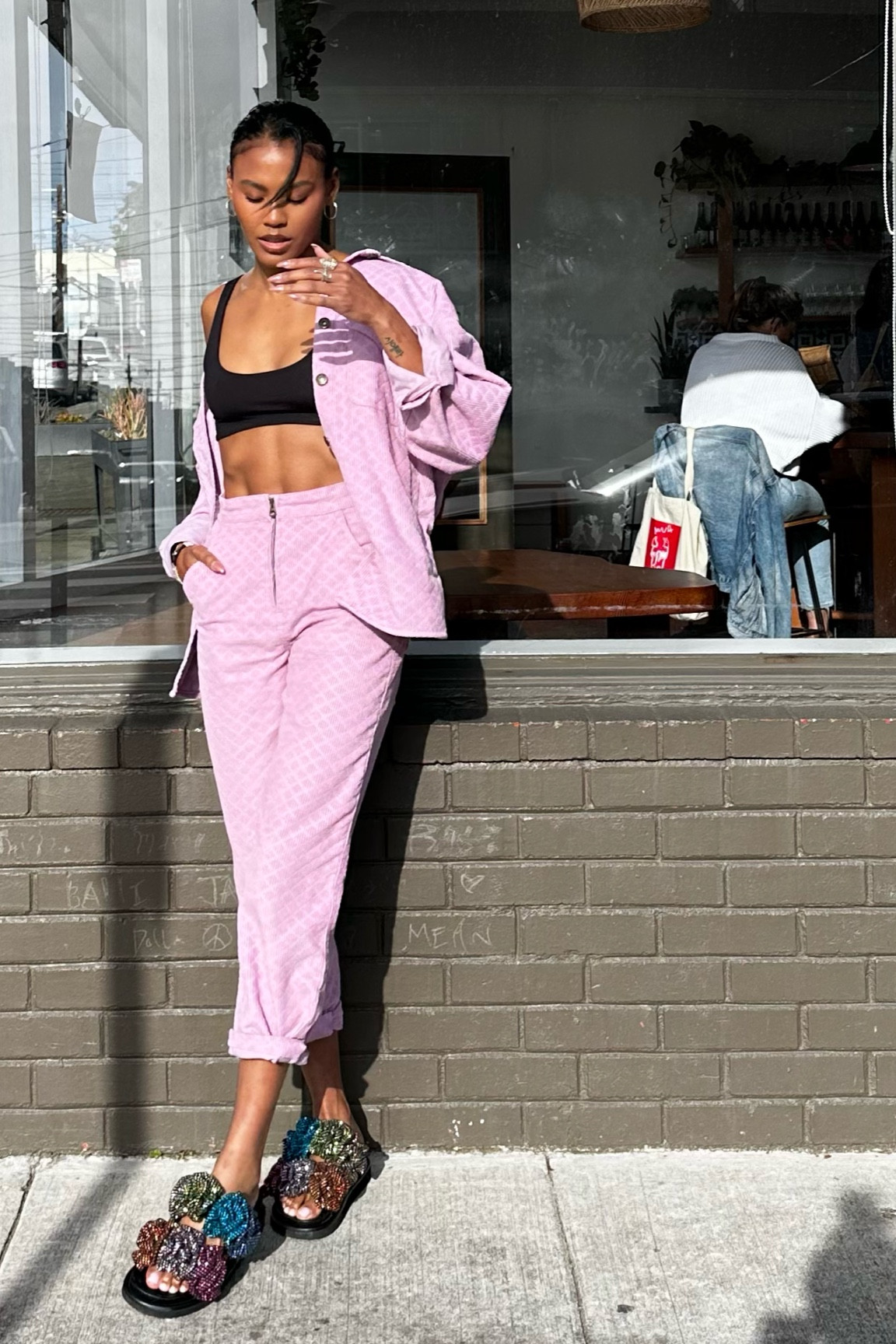 workwear is hot right now!

simple, chic, & effortless but ALL the vibes. this corduroy set by Lee Jeans is so comfortable and lightweight - it’s actually perfect all year round! you can rock it like me or add layers in the winter. 

to add some funk, I paired it with KG’s new sandals (soooo squishy) 

#LTKworkwear #LTKFind #LTKstyletip