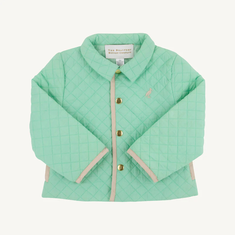 Jude Jacket - Grace Bay Green & Keeneland Khaki | The Beaufort Bonnet Company