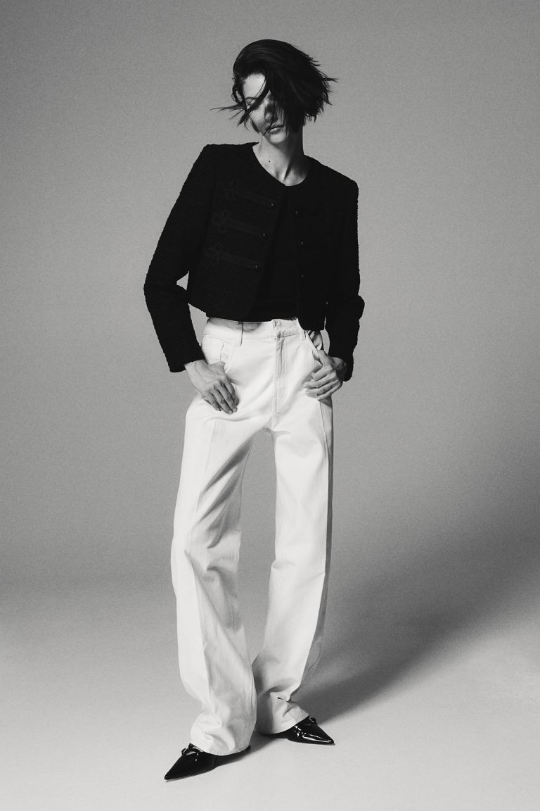 Textured-weave jacket | H&M (UK, MY, IN, SG, PH, TW, HK)