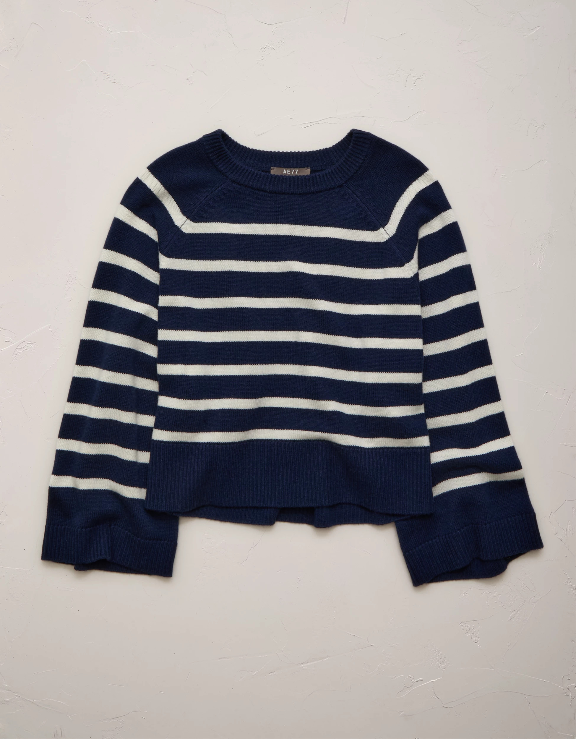 AE77 Boxy Cashmere Sweater Tee | American Eagle Outfitters (US & CA)