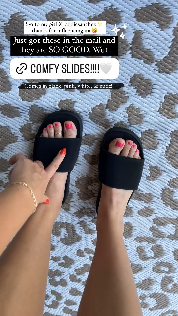 Lululemon dupe say whattt?! These slides are SO GOOD! So comfy and soft and only $20! Size down if in between sizes! So many colors!
Target finds, summer shoes, 

#LTKSummerSales #LTKShoeCrush #LTKSeasonal