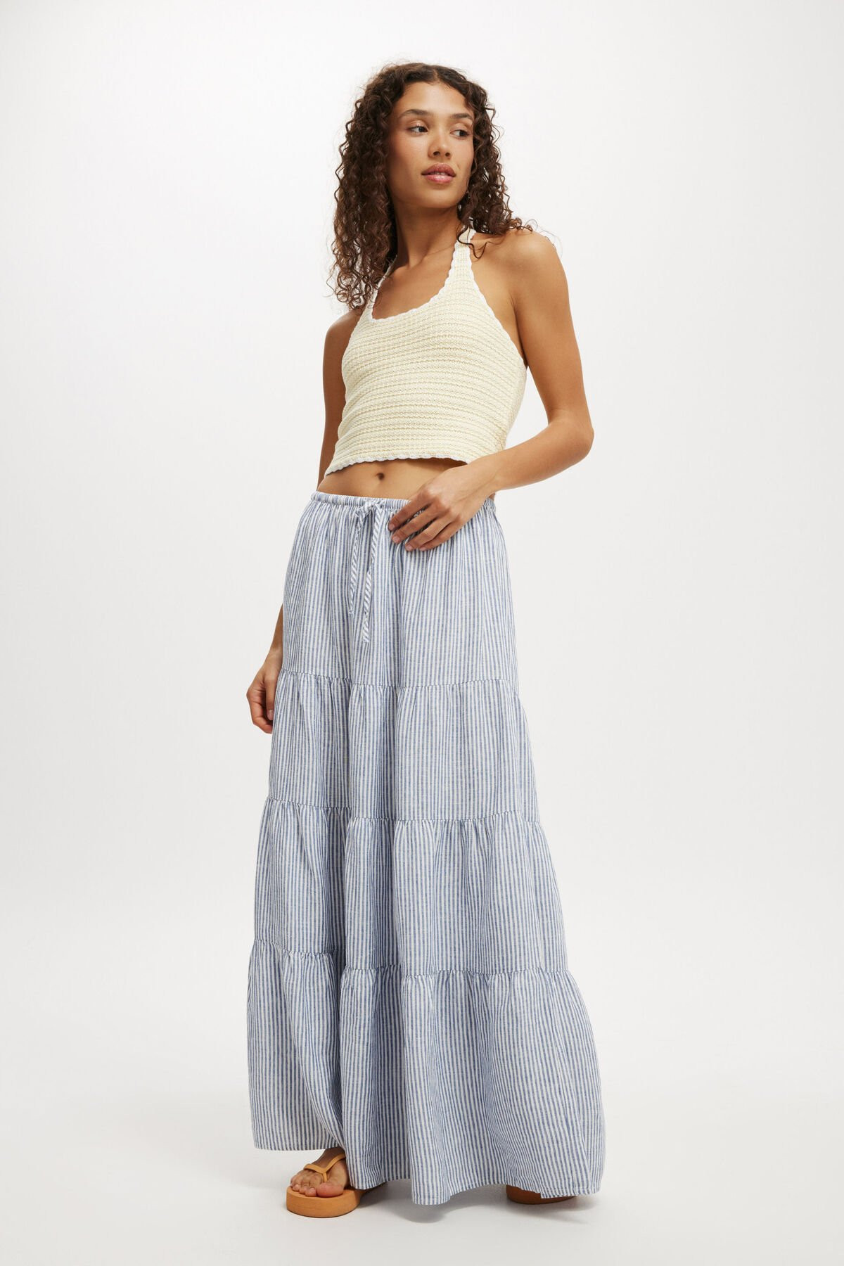 Haven Tiered Maxi Skirt | Cotton On (ANZ)
