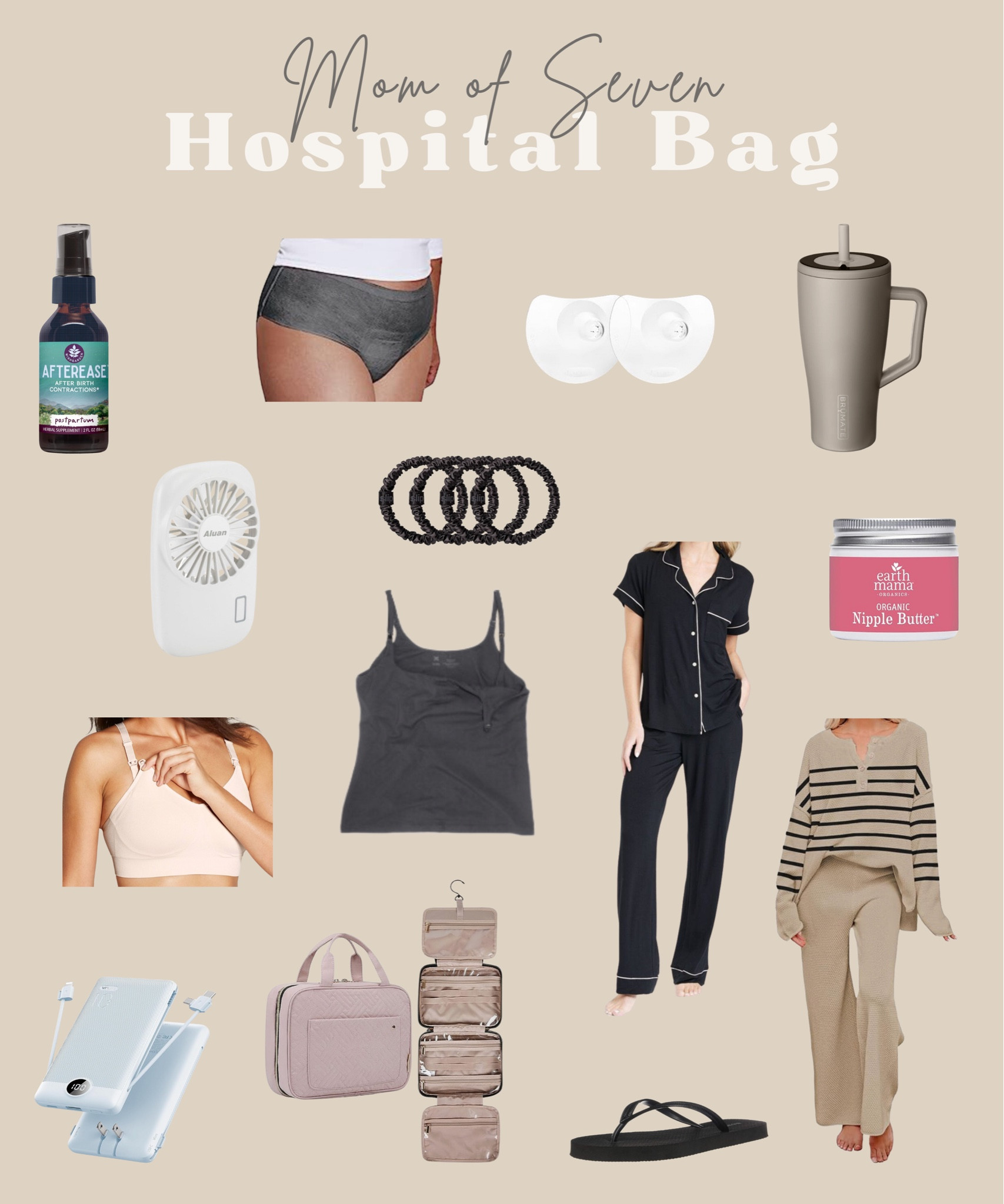 Hospital bag essentials!

I prefer the disposable underwear instead of the hospital undies and a pad.

If you’re having your second (or more) you NEED Afterease for those postpartum uterine contractions!

#LTKbump #LTKbaby