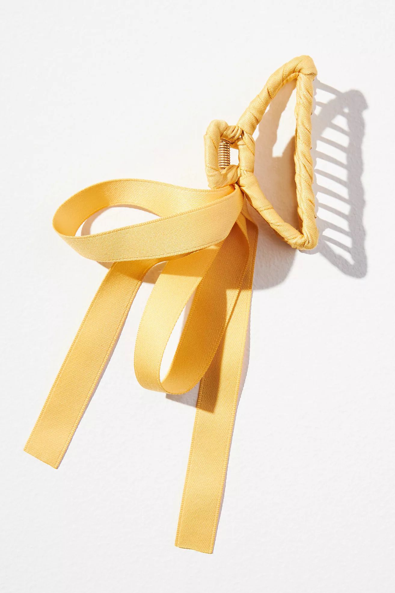 Clubhouse Bow Hair Claw Clip | Anthropologie (US)