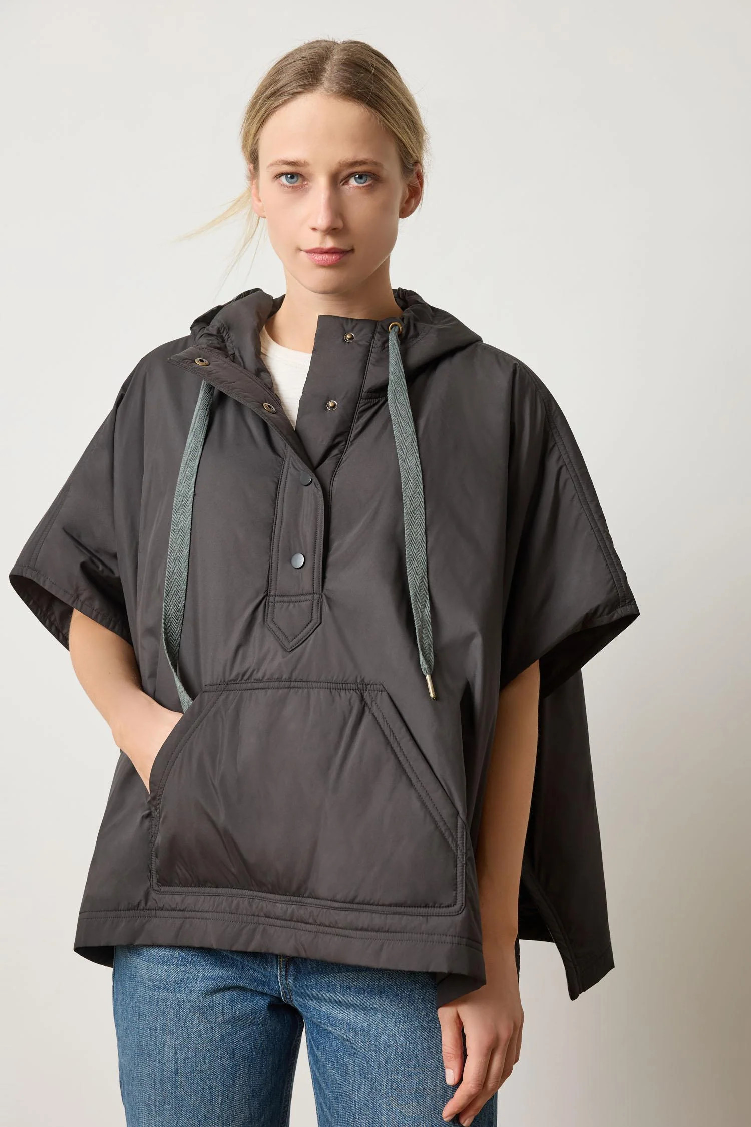 Hooded Poncho | Lilla P