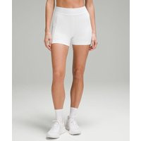 lululemon – Women's Luxtreme High-Rise Tennis Shorts – 3.5"" – Color White – Size 6 | lululemon UK