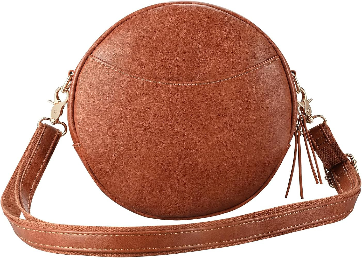 Circle Crossbody Bag, Round Cross Body Purse | Amazon (US)