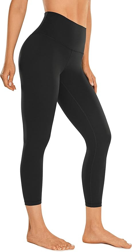 CRZ YOGA Butterluxe High Waisted Capris Workout Leggings for Women 23'' - Lounge Leggings Buttery... | Amazon (US)