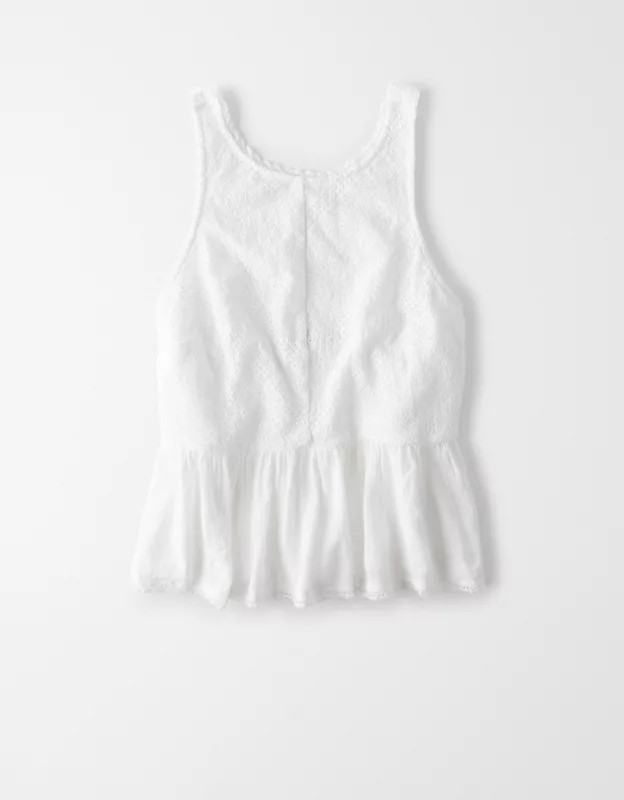 AE Peplum Tank Top | American Eagle Outfitters (US & CA)