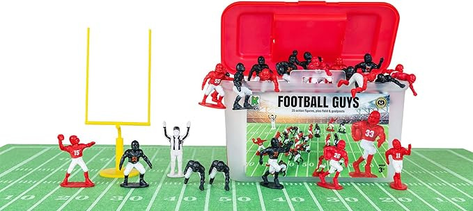 Kaskey Kids Football Guys, Red White vs. Navy White, 30 Pieces in Each Set, Includes 2 Teams, Acc... | Amazon (US)
